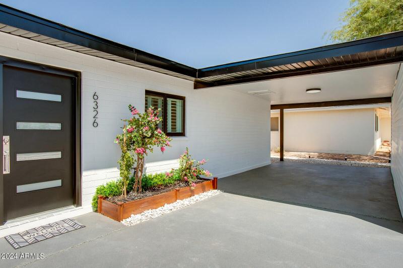 Front and Carport