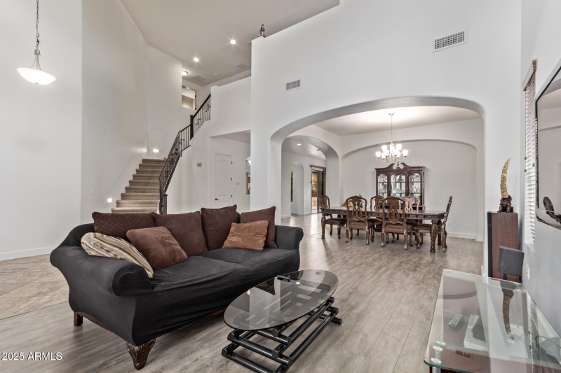 Vaulted Ceilings & Loft View
