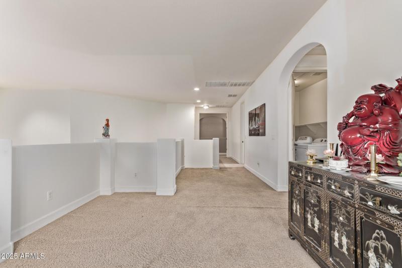 Upstairs Hall & Laundry