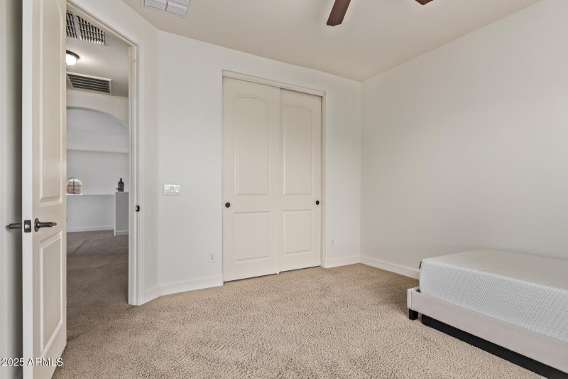 Secondary Bedroom with Closet