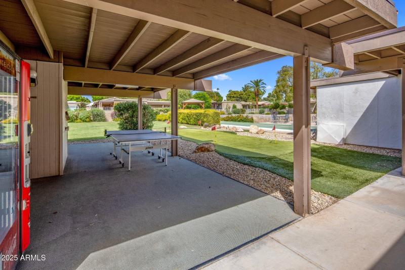 Scottsdale House Covered Community Area
