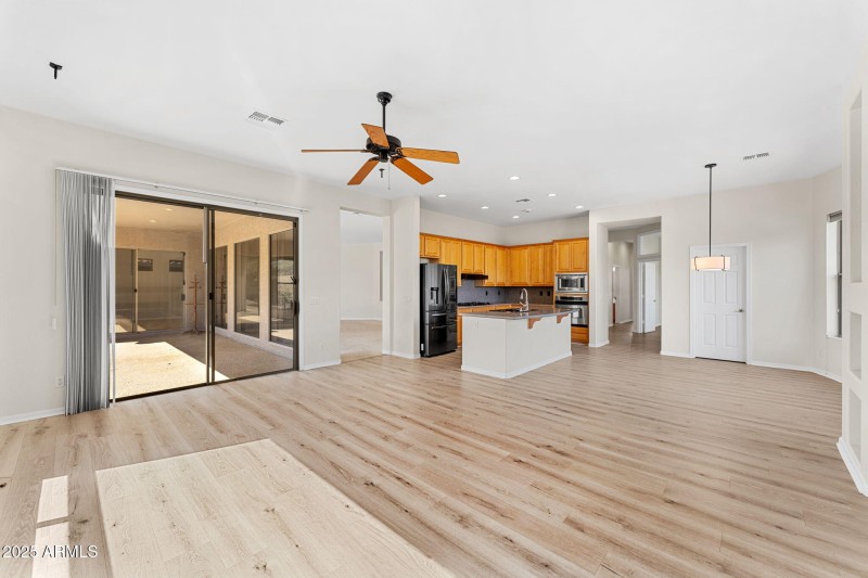 Glass Sliders leading to OUTDOOR FUN