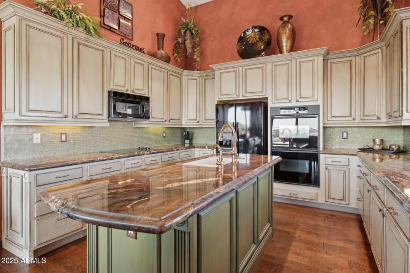 Pearl Finish Cabinetry