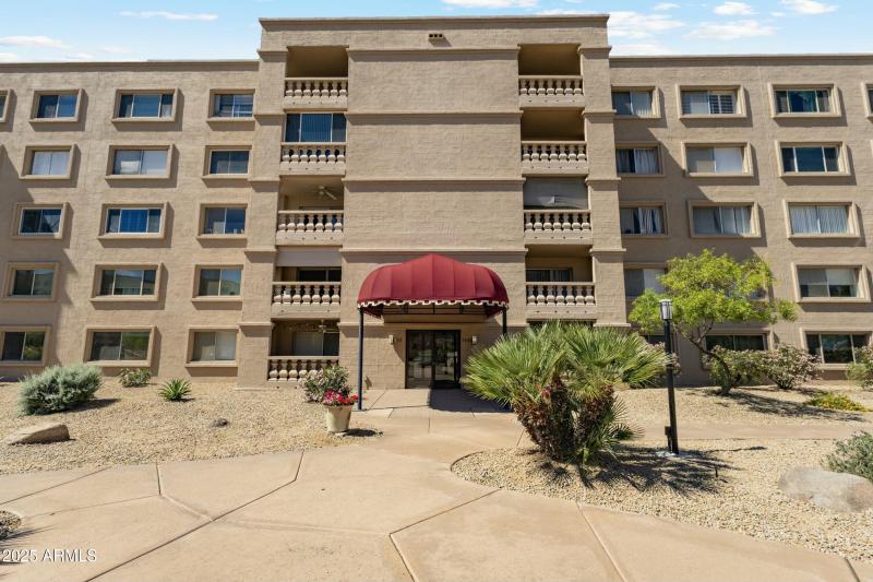 Front of building
