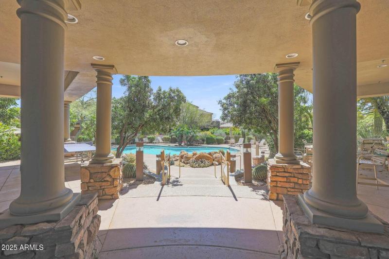 Pool entry