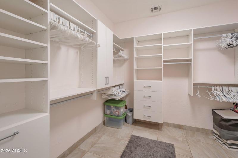 Master Walk in Closet