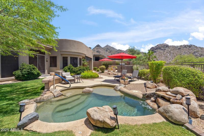 Backyard Mountain Views!