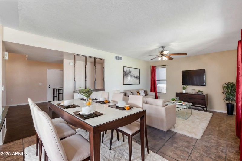 Family room Area from Kitchen