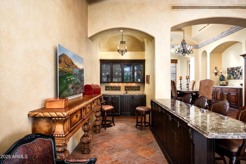 Expansive Wet Bar