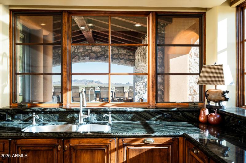 Kitchen with a view