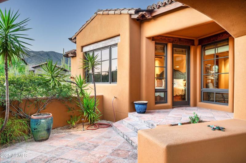 Patio Casita Entrance