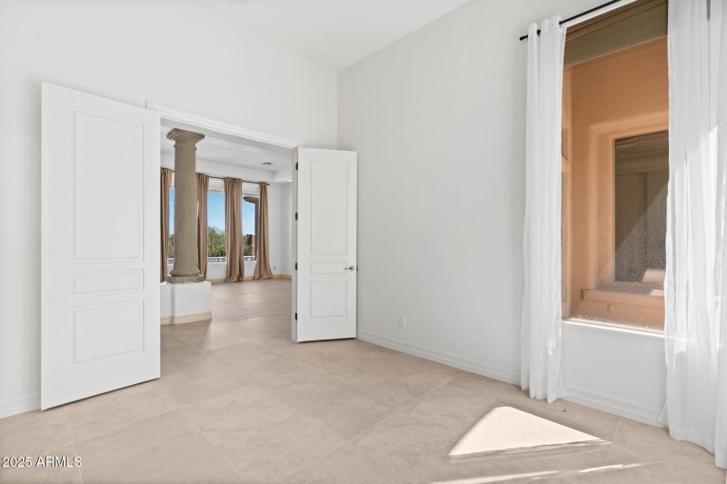 office with double doors