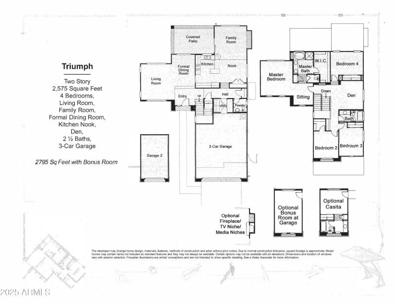 Triumph (two story) - 2,575 sqft