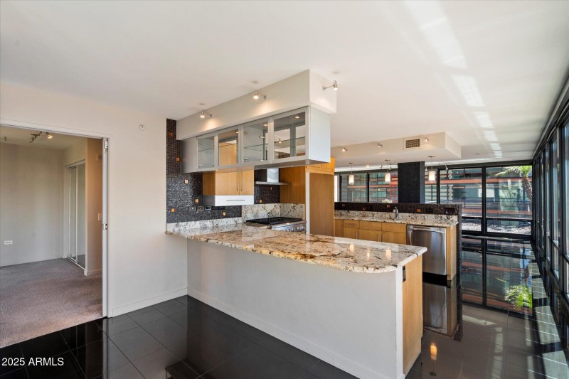 Kitchen & Guest Bedroom