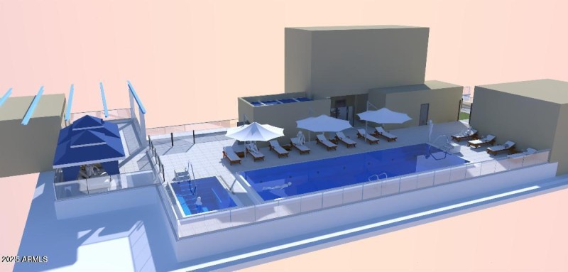 Pool Rendering at Optima
