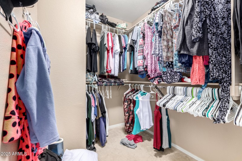 Primary Walk in Closet