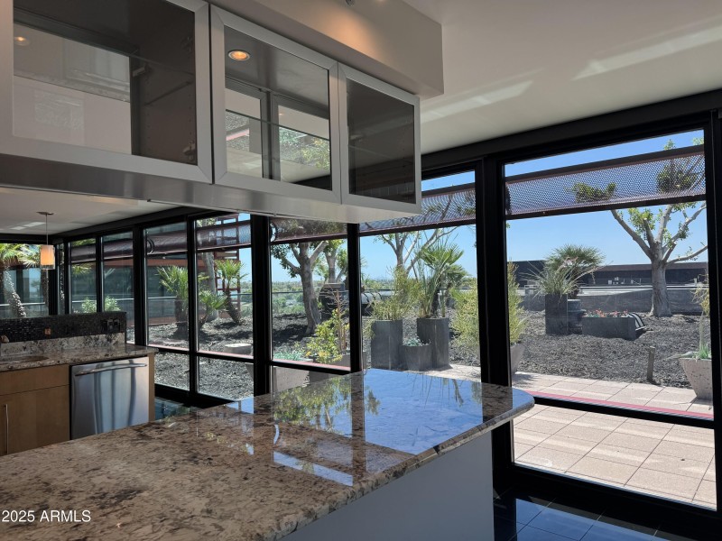 Patio & Terrace View From Kitchen