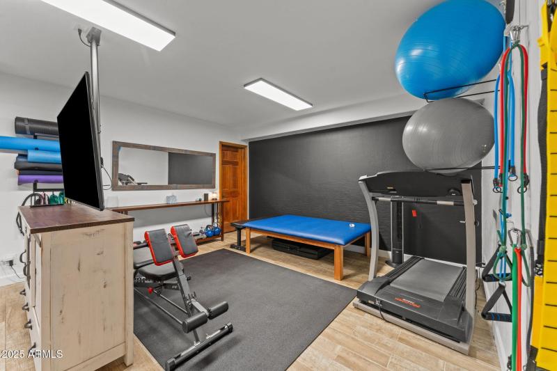 Workout room