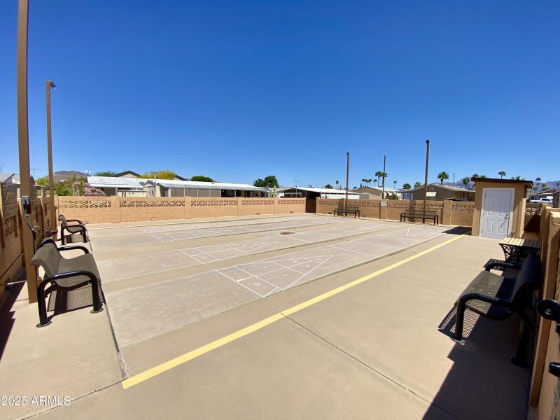 shuffleboard courts