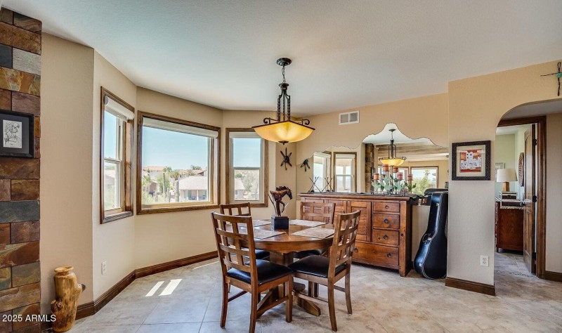 Dining room shot