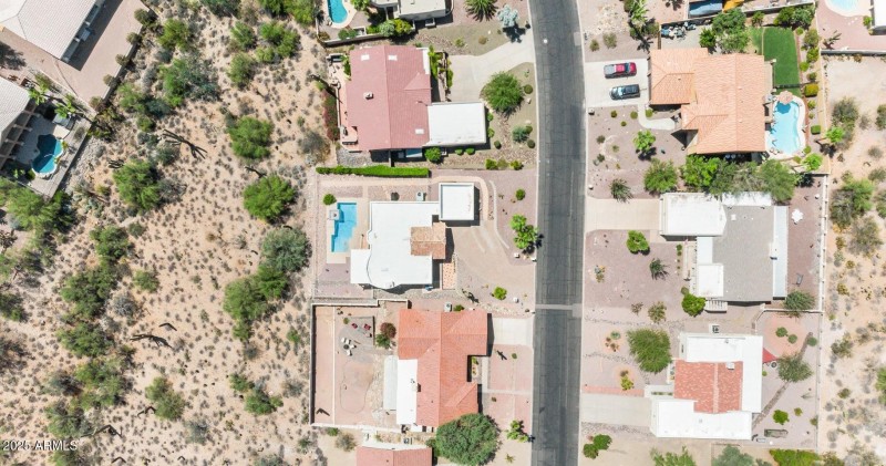 Overhead view