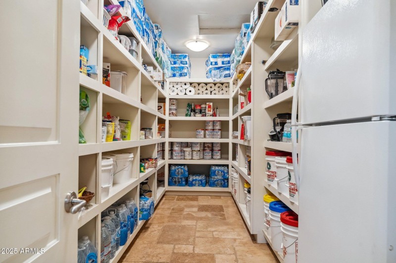 Oversized Walk-in Pantry