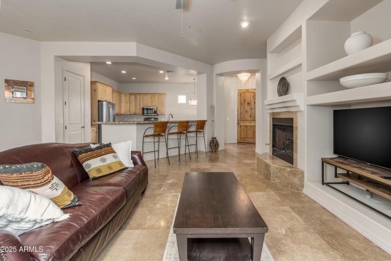 Great Room Open To Kitchen