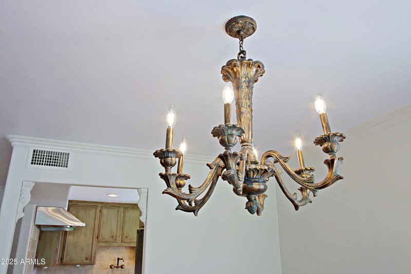 Dining chandelier
