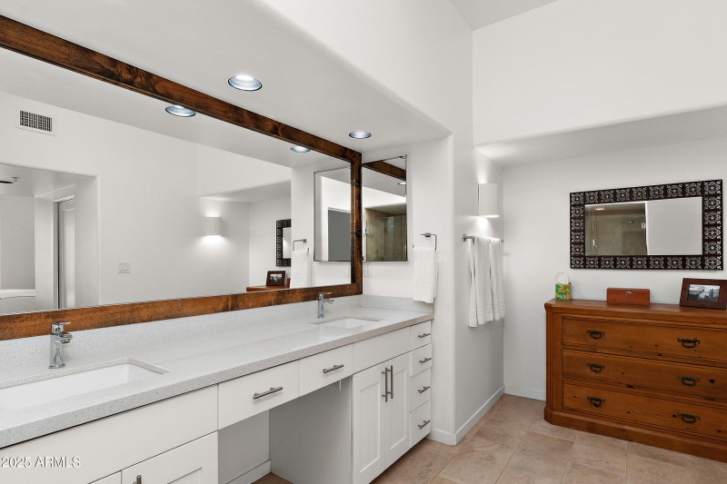primary bathroom suite
