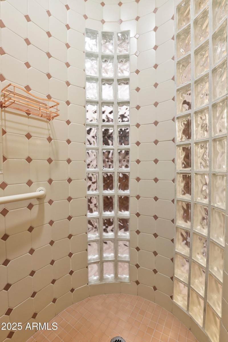 Master Bathroom Snail Shower