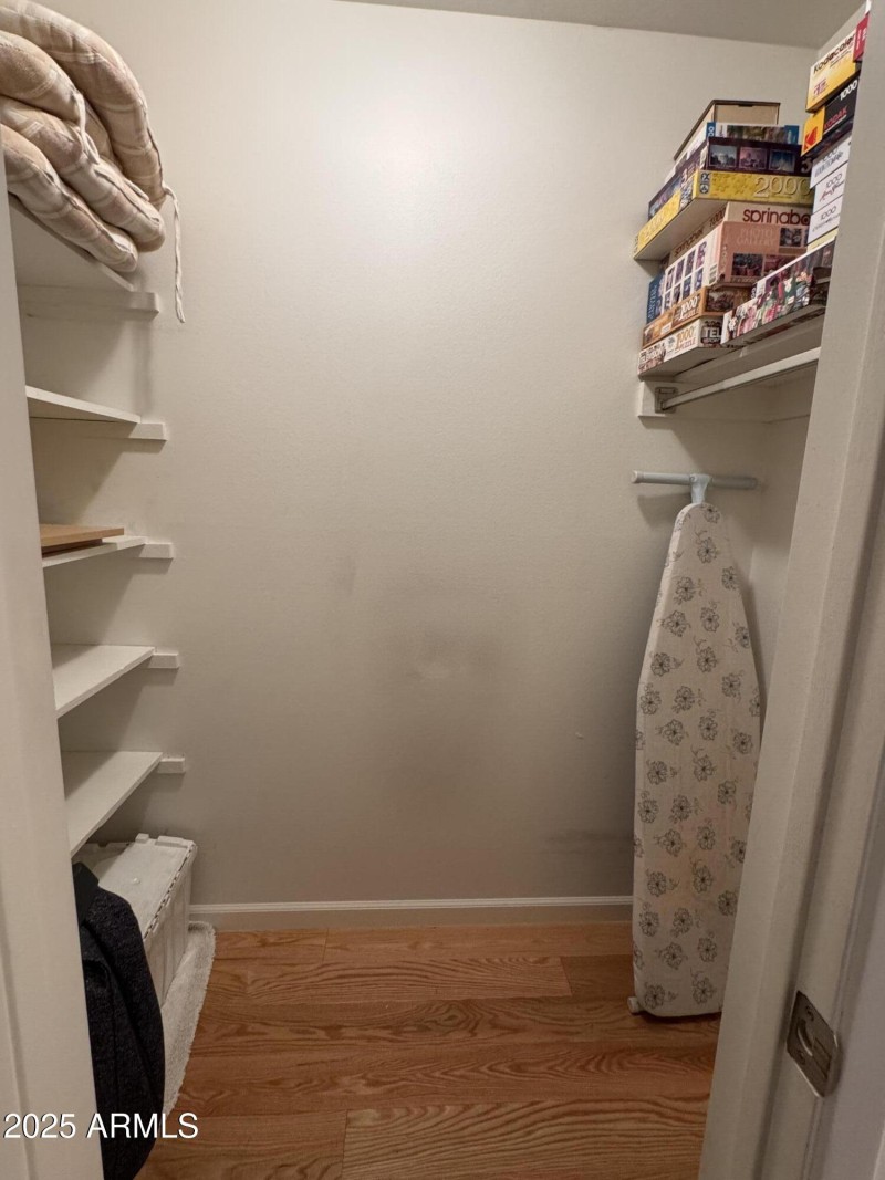 Hall closet