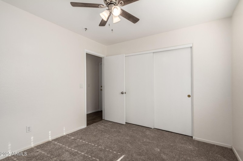Guest Bedroom with Closet Space