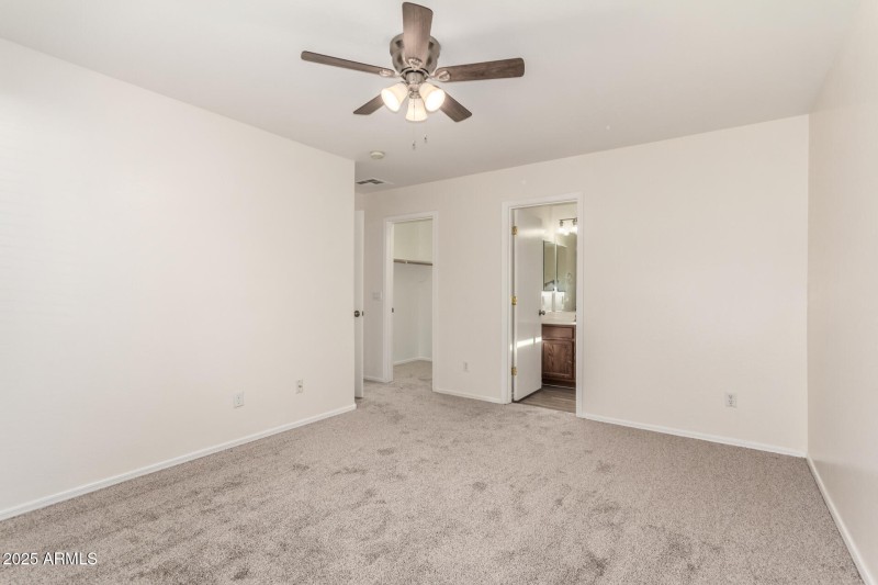 Primary Suite with Walk-In Closet