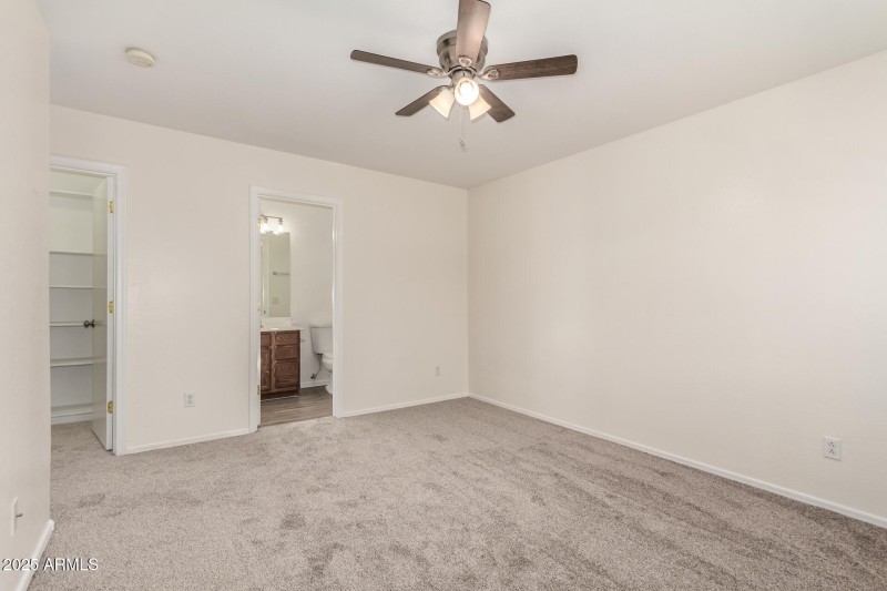 Primary Bedroom with Ensuite Bath