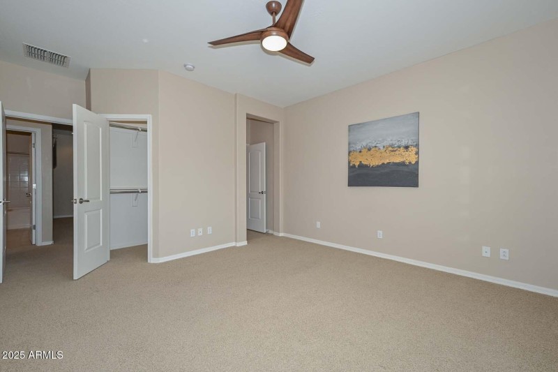 Ensuite 2nd Bedroom-Walk in Closet