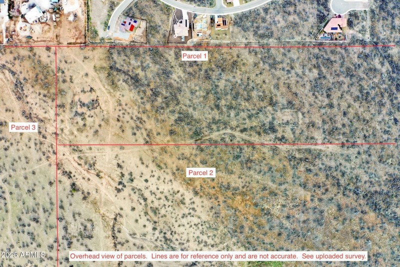 Overhead View all parcels