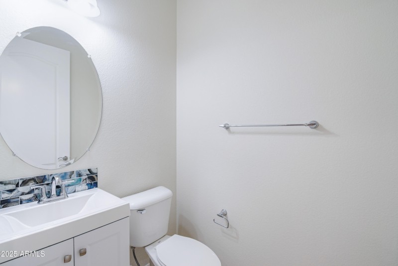 Half Bath off Kitchen