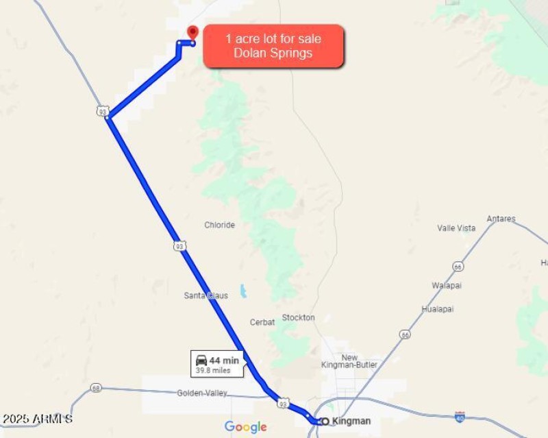 0523 Distance from Kingman