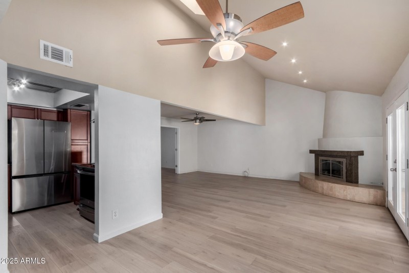 Eating Area, Kitchen, & Living Room