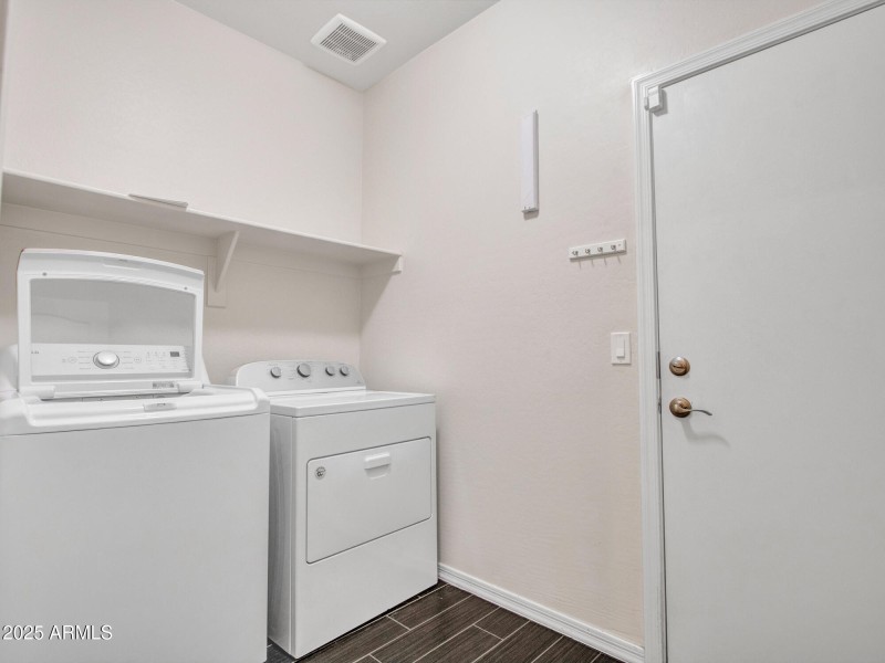 Convenient Laundry Room