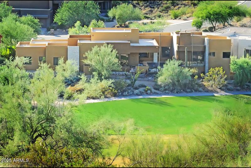 BACK VIEW OF THE HOME