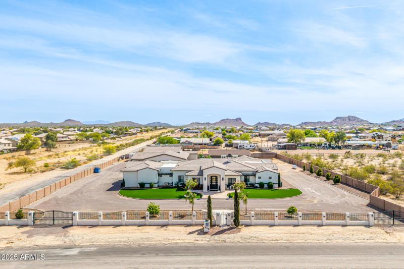 Aerial Front of Home