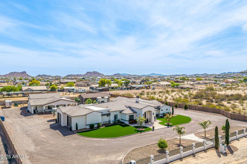 Aerial Front of Home