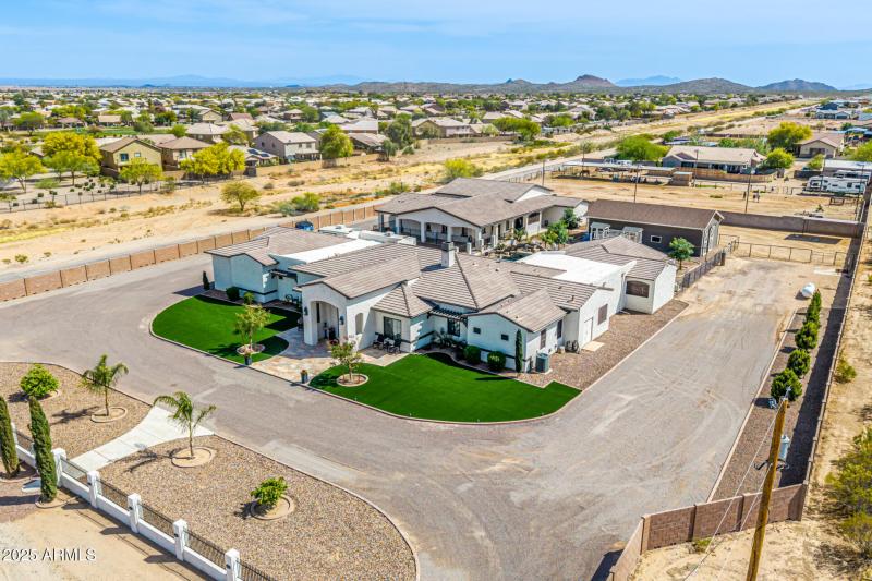 Aerial Front of Home
