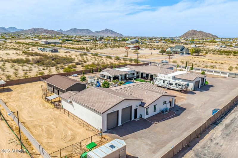 Aerial Back of Property