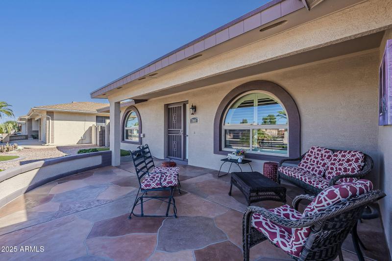 Expanded Front Patio w/ Mtn Views