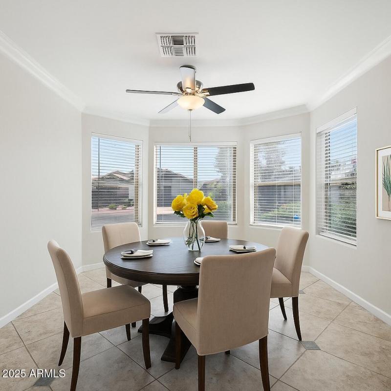 Dining Room - Staged