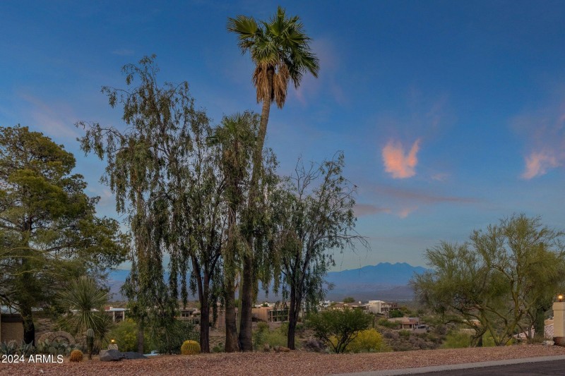 Four Peaks From Front of House