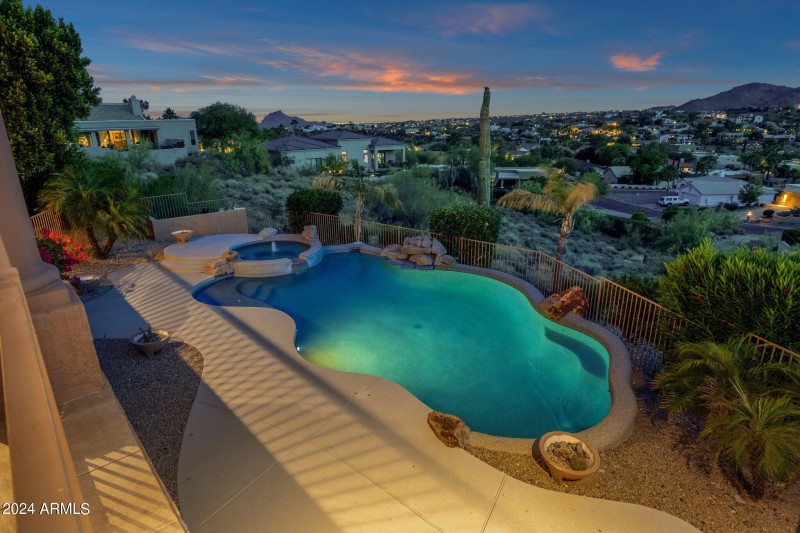 Overlooking Poo and Backyard