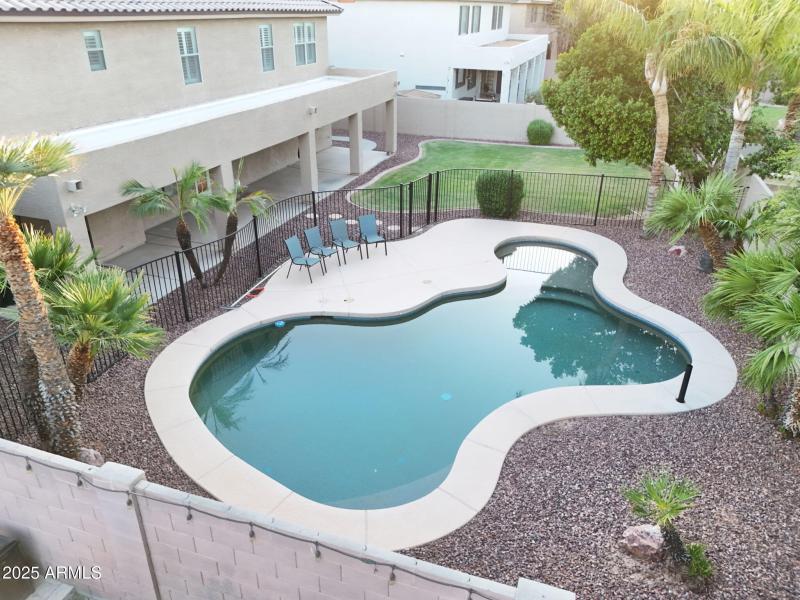 POOL LOOKING WEST-DRONE